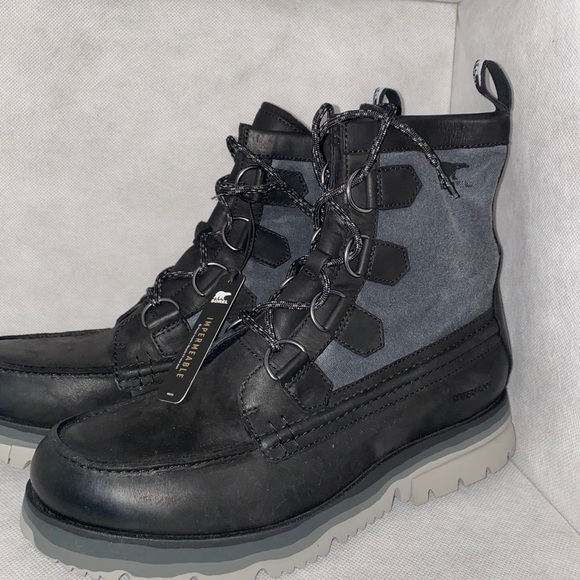 Sorel Black and Gray Men\'s Boots main image 7
